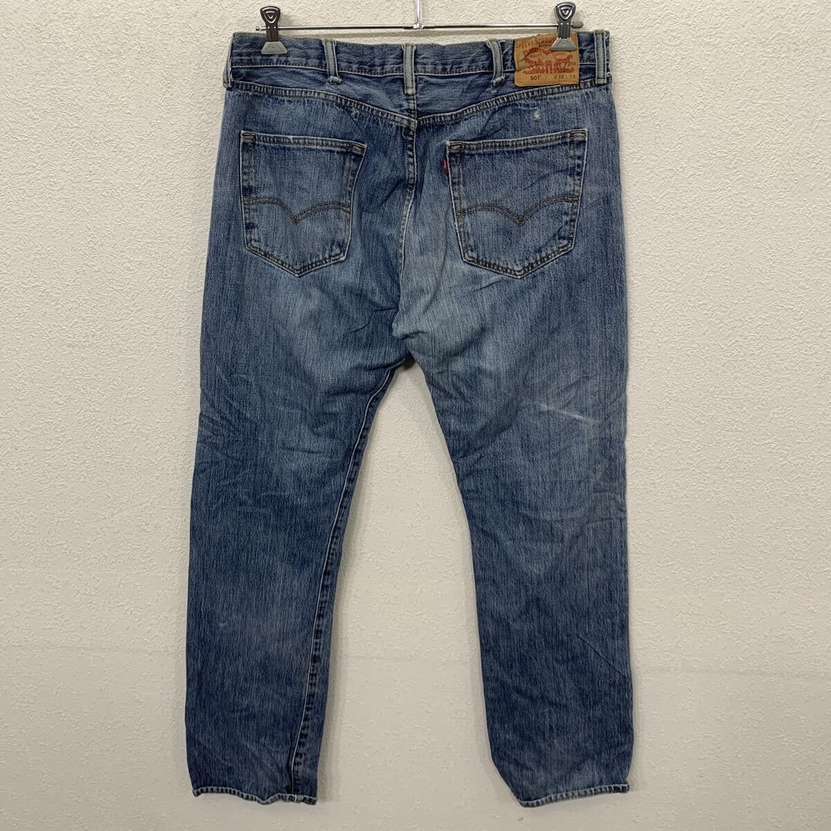 Levi's 501 デニムパンツ W38 ブルー リーバイス ボタンフライ