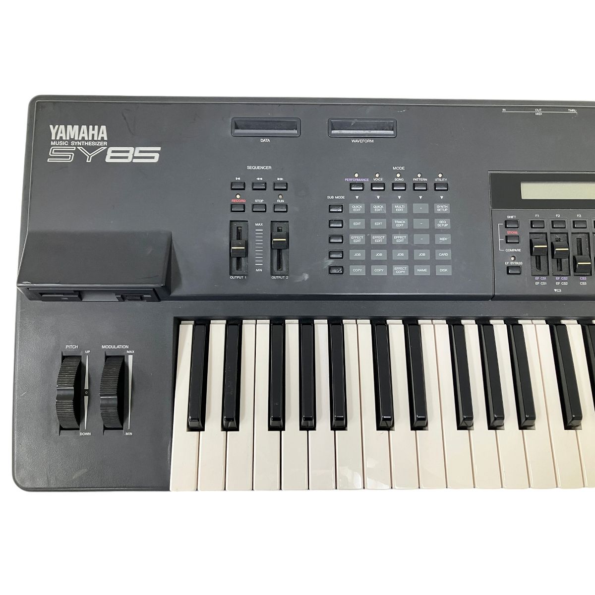 YAMAHA SY85 シンセサイザー 61鍵 楽器 ヤマハ 中古 O9246028 - メルカリ