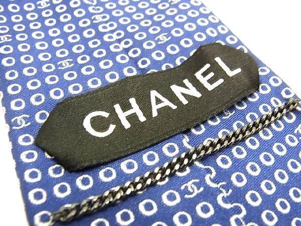 □新品□未使用□ CHANEL シャネル ココマーク シルク100％ ネクタイ