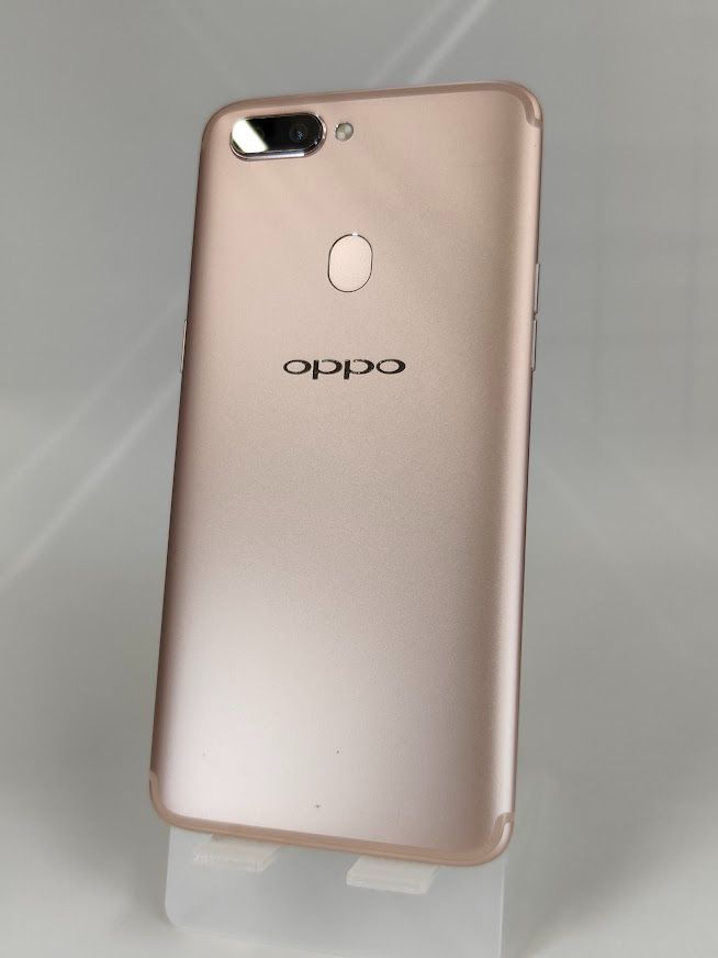 中古】OPPO R11S日本版「64GB」SIMフリー シャンパン CPH1719 【赤ロム