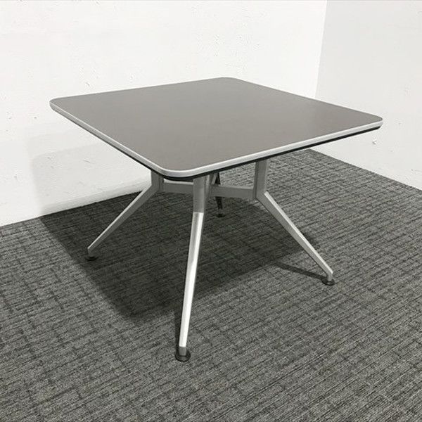 ミーティングテーブル 完成品 角テーブル DD イトーキ ブラウン