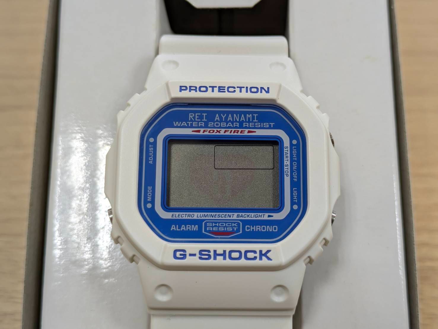 美品 G-SHOCK×エヴァンゲリオン新劇場版:序 綾波レイ DW-5600VT EL6】極美品 G-SHOCK DW-5600VT 新劇場版:序 綾波レイモデル