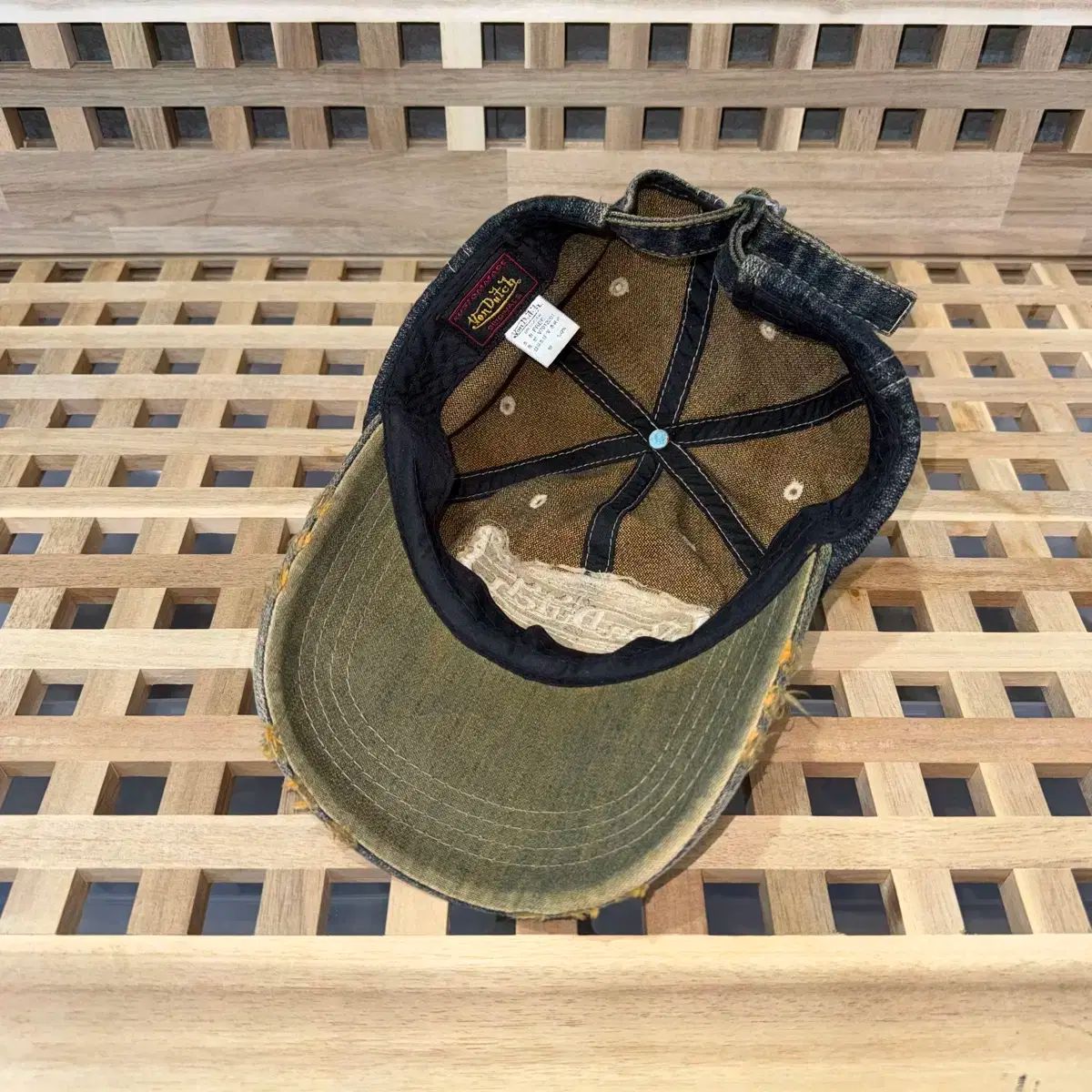 Von Dutch ボンダッチ デニム ダメージ 迷彩 キャップ - メルカリ