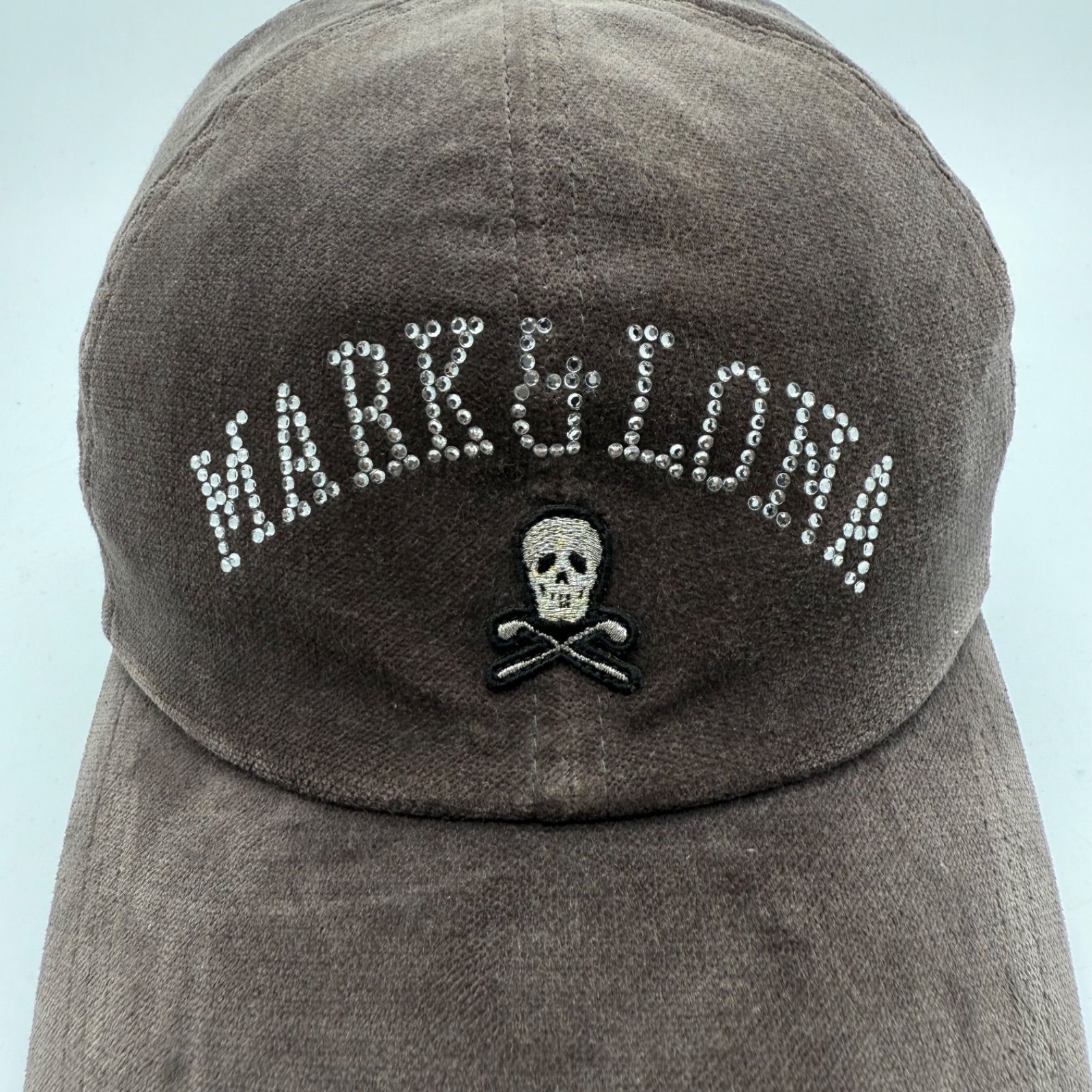 MARK &LONA スカルデザインキャップ 美品】マーク&ロナ MARK&LONA