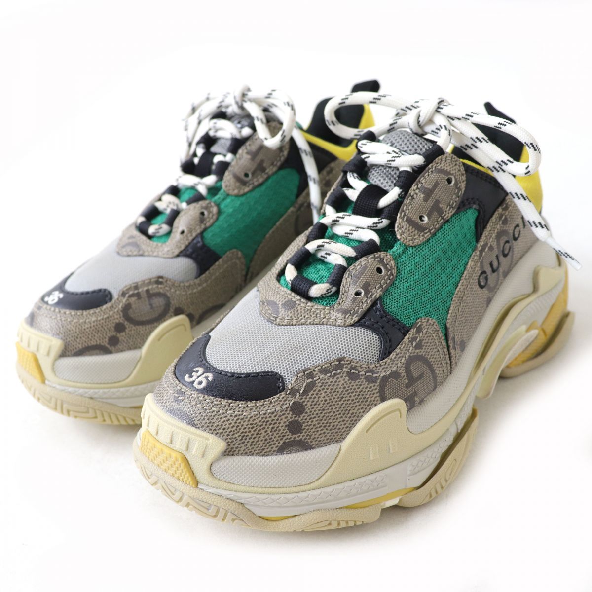 GUCCI × Balenciaga Triple S トリプルs - 靴