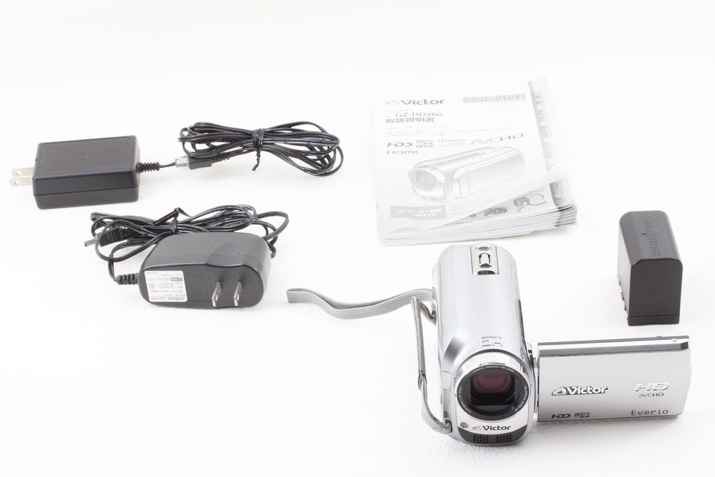 美品 JVC Victor ビクター EVERIO エブリオ GZ-HD260 ビデオ