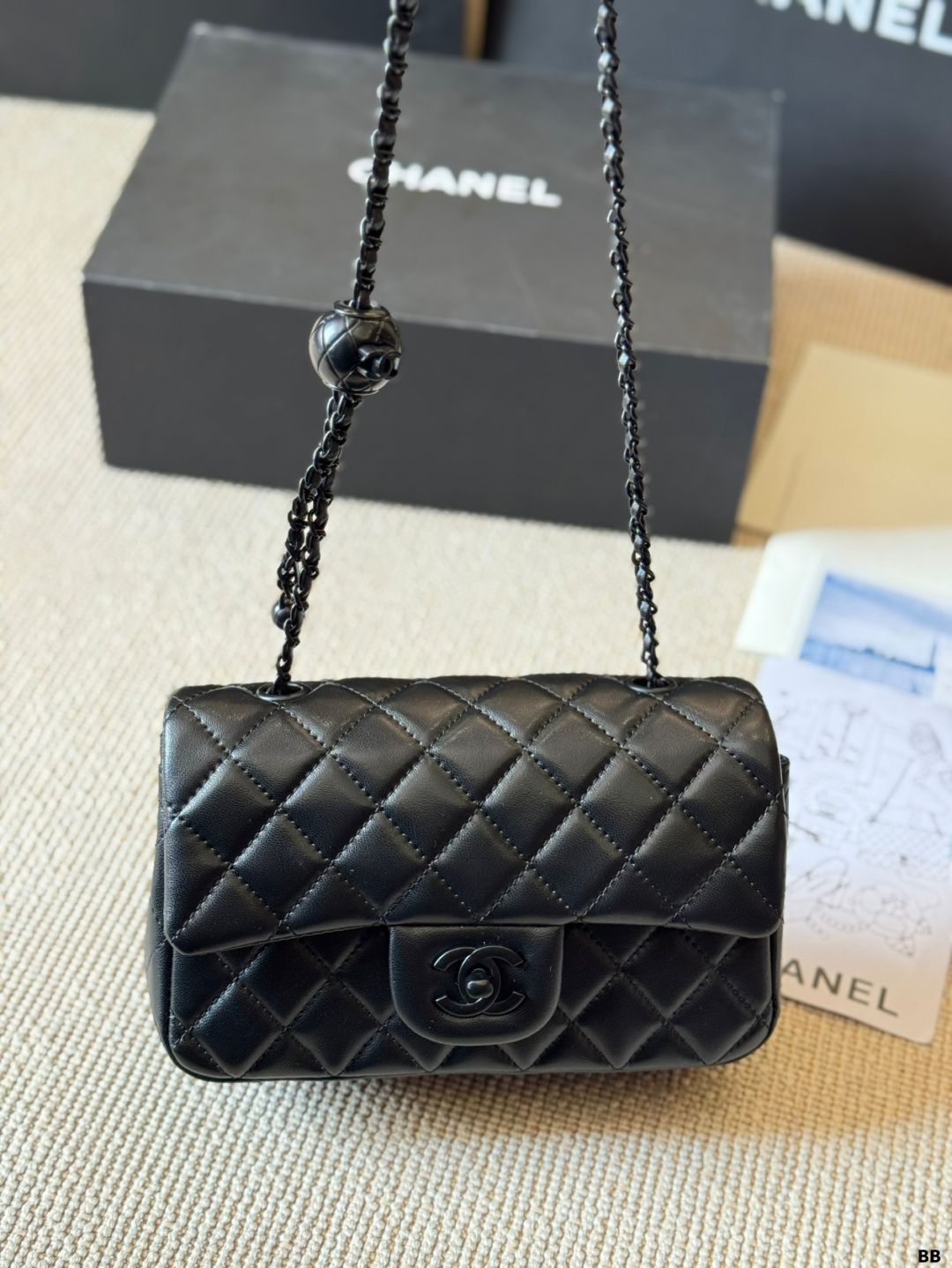 今日 Chanel G en Ball Square Flap Bag Lambskin - New Arrival DECORATOM_COM_BR