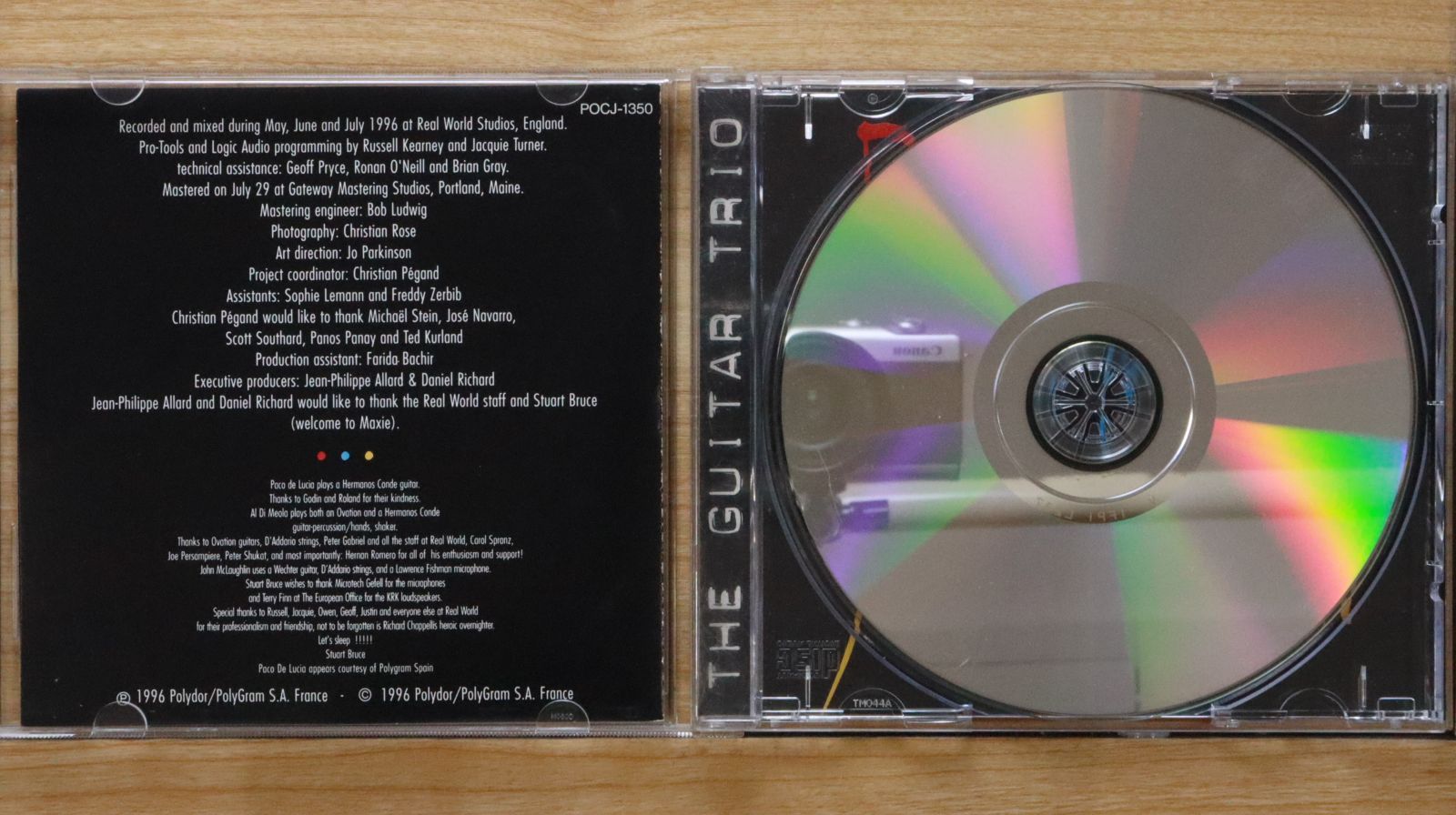 国内盤CD☆ジョン・マクラフリン/John McLaughlin□ THE GUITAR