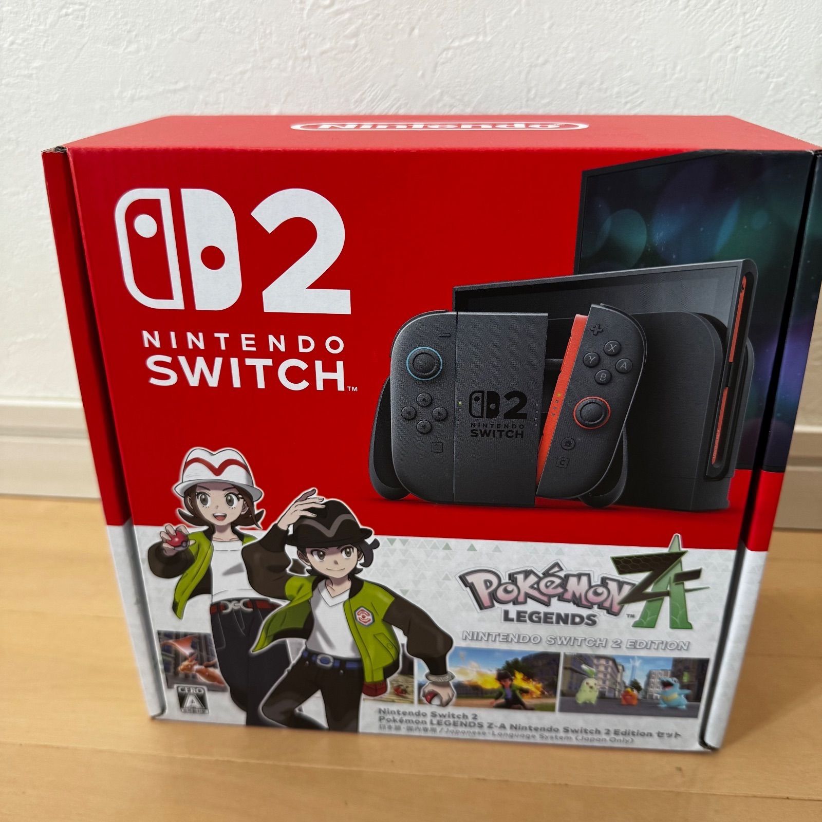 Nintendo Switch2 Pokémon Z-A同梱版 保証書 領収書つき