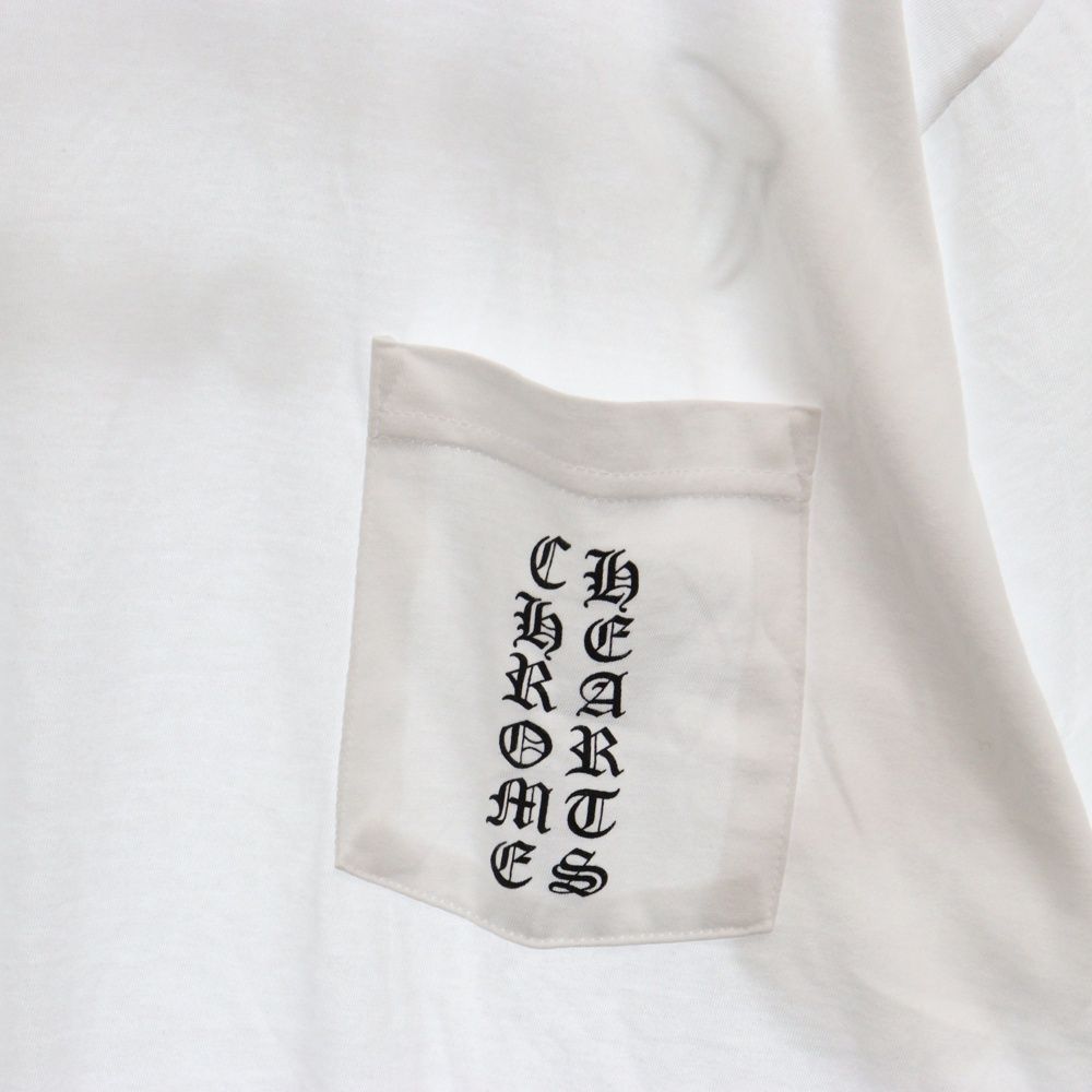 CHROME HEARTS (クロムハーツ) Osaka Scroll Label Logo Tee オオサカスクロールラベルロゴ半袖Tシャツ  ホワイト - メルカリ