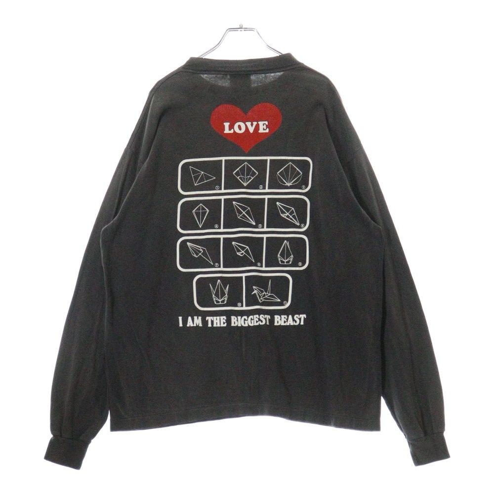 SAINT MICHAEL (セントマイケル) 24AW LS TEE LOVE ヴィンテージ