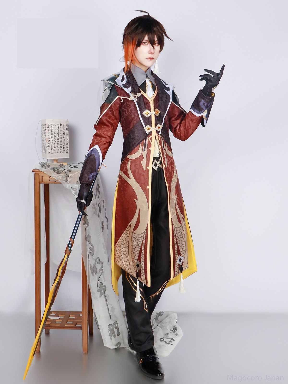 原神コスプレコスチューム鐘離衣装セットセットゲームコスプレコスプレ衣装岩王帝君