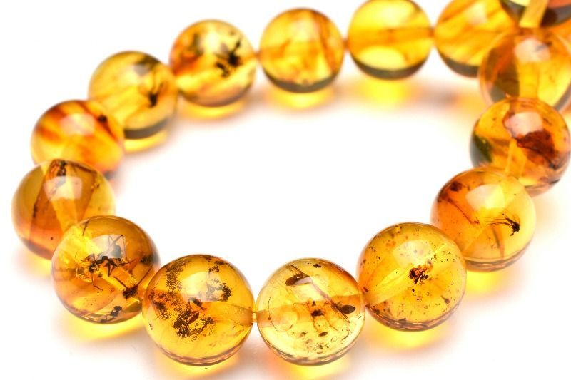 入荷 虫入りアンバー琥珀