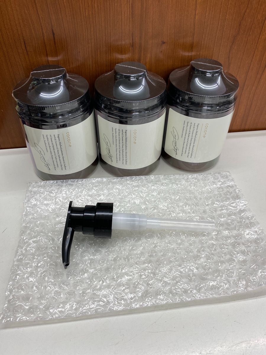 cocone クリームシャンプー 400g 新品未開封3点セット 新品cocone