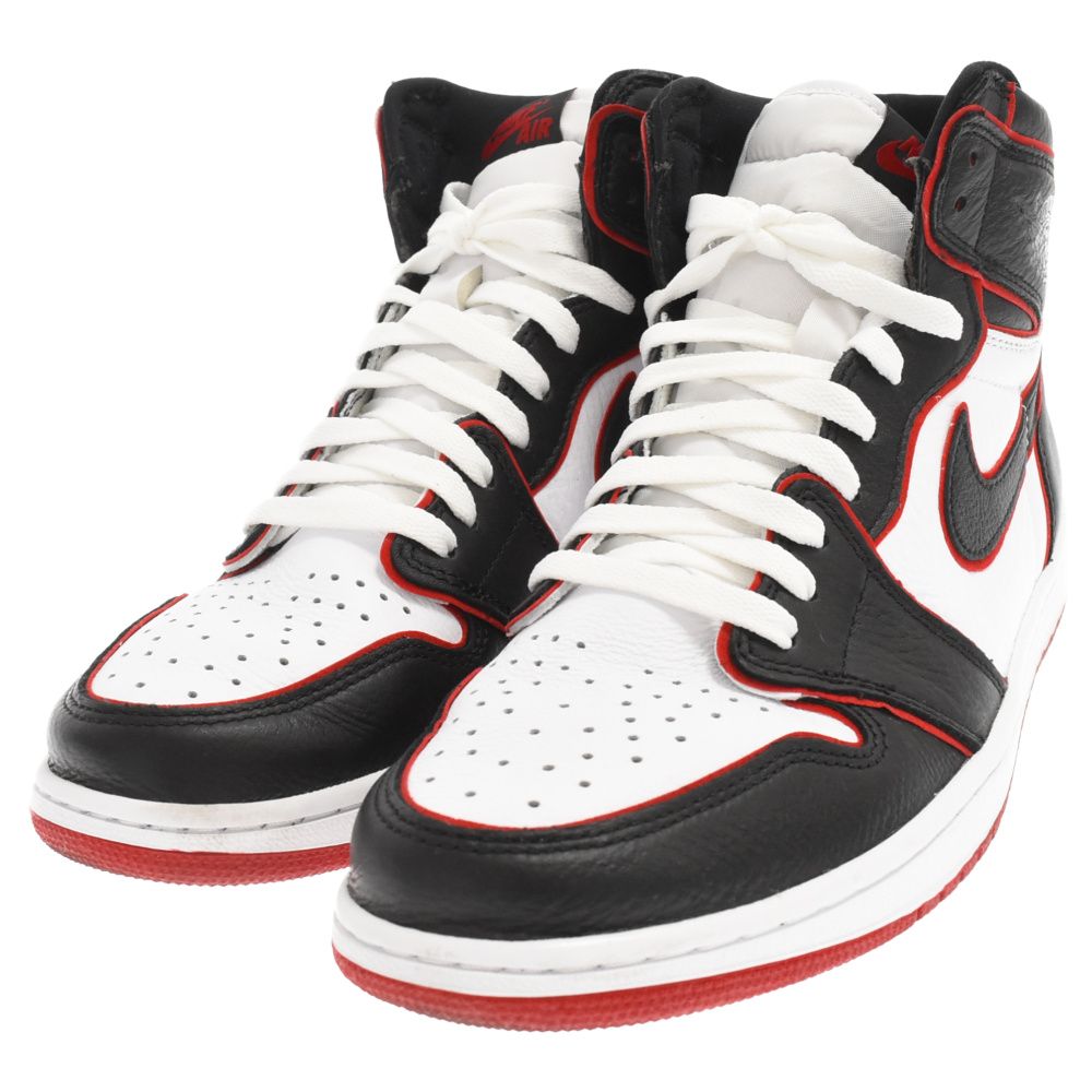 NIKE (ナイキ) AIR JORDAN1 HIGH OG Blood Line エアジョーダン1 ハイカットスニーカー ブラッドライン  ブラック/レッド US11/29cm 555088-062