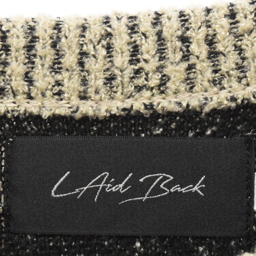 Laid Back (レイドバック) CROPPED KNITTED SWEATER オーバーサイズ