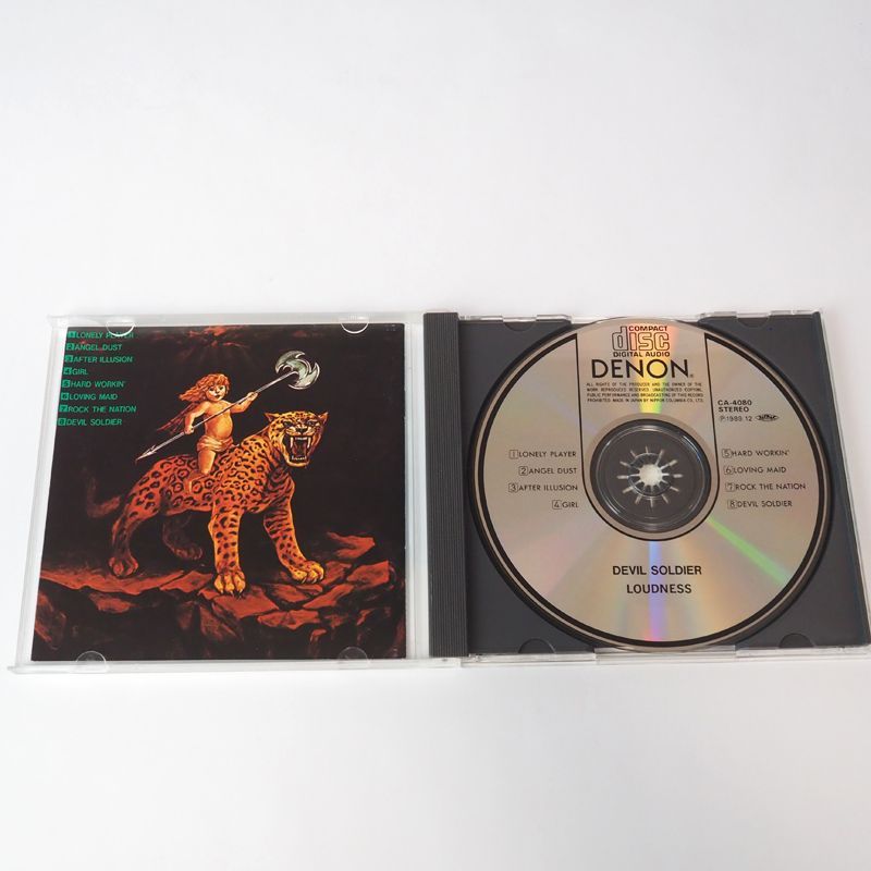 LOUDNESS ラウドネス 戦慄の奇蹟 バンドスコア CD 1989年盤/CA4080 