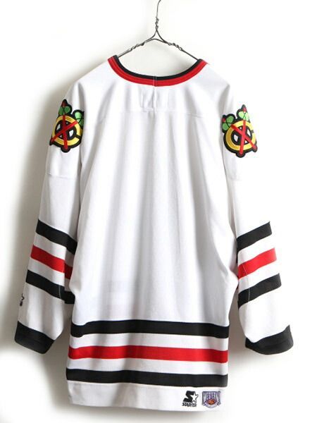 90s 大きいサイズ XL □ STARTER NHL シカゴ ブラックホークス - メルカリ