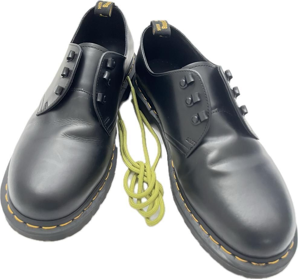 ドクターマーチン 3ホール マーチン オールブラック 1461 mono UK9