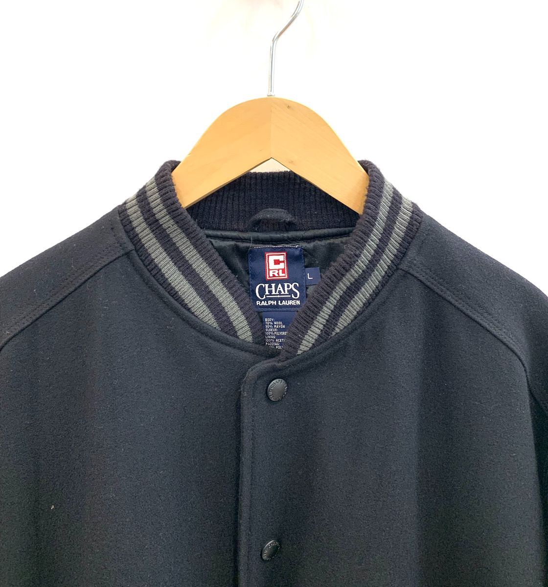 ラルフローレン Ralph Lauren スタジャン CHAPS ジャケット 93956M 黒