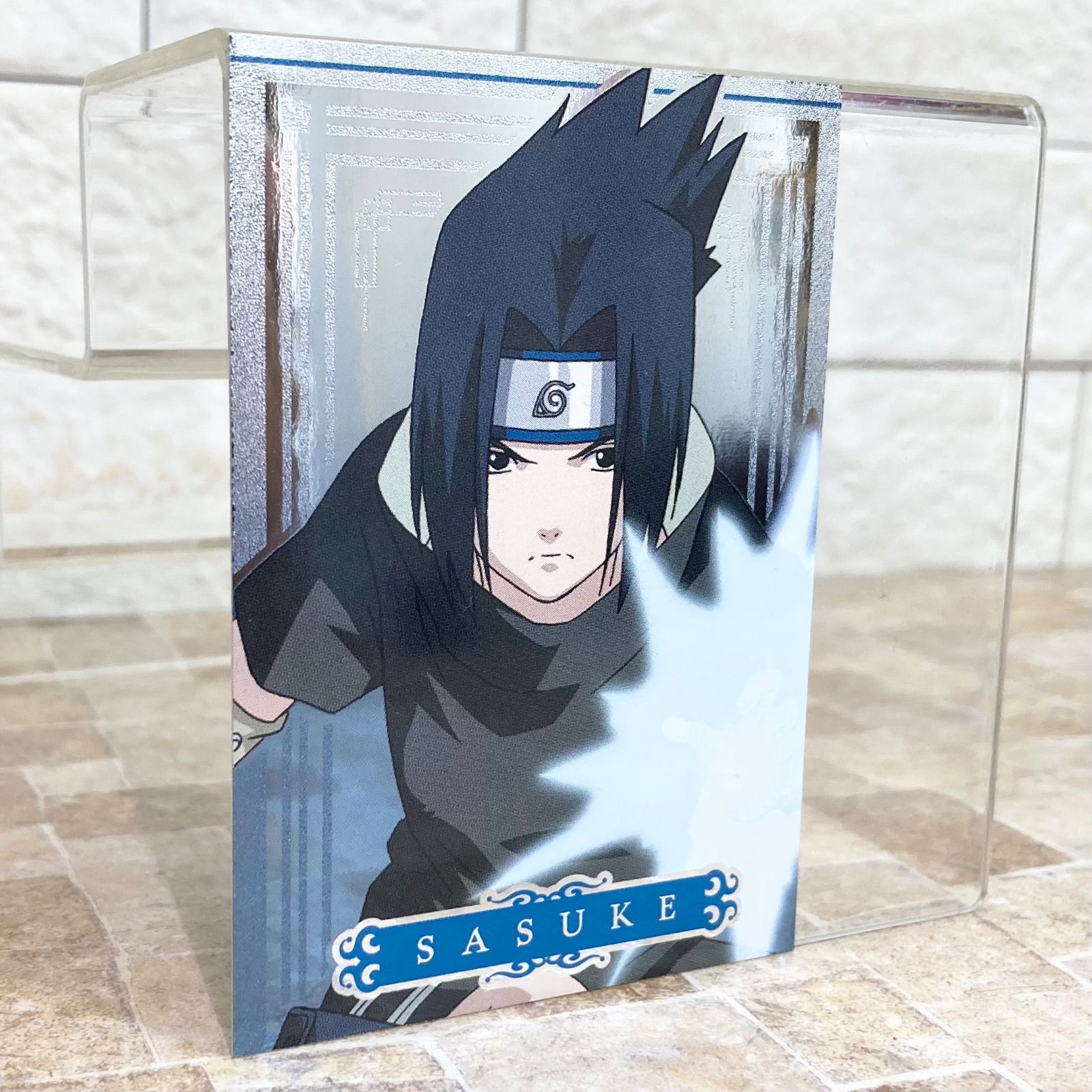 NARUTOエッチングカードコレクション3 SASUKE &SAKURA サスケレアカード3枚まとめ売り】NARUTO エッチングカード キラ