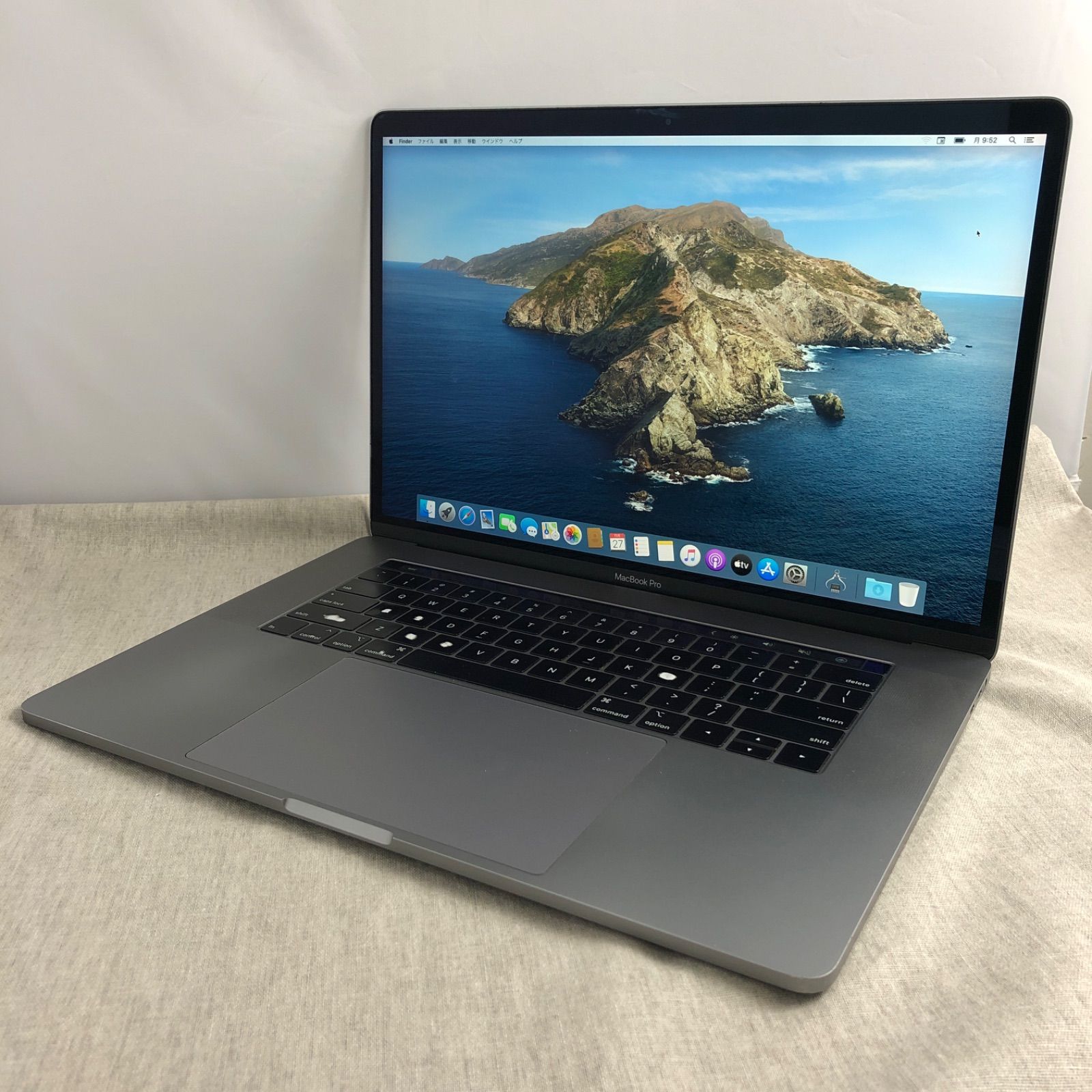 Apple MacBook Pro 15インチ Corei7:2.6GHz Touch Barあり 500GB