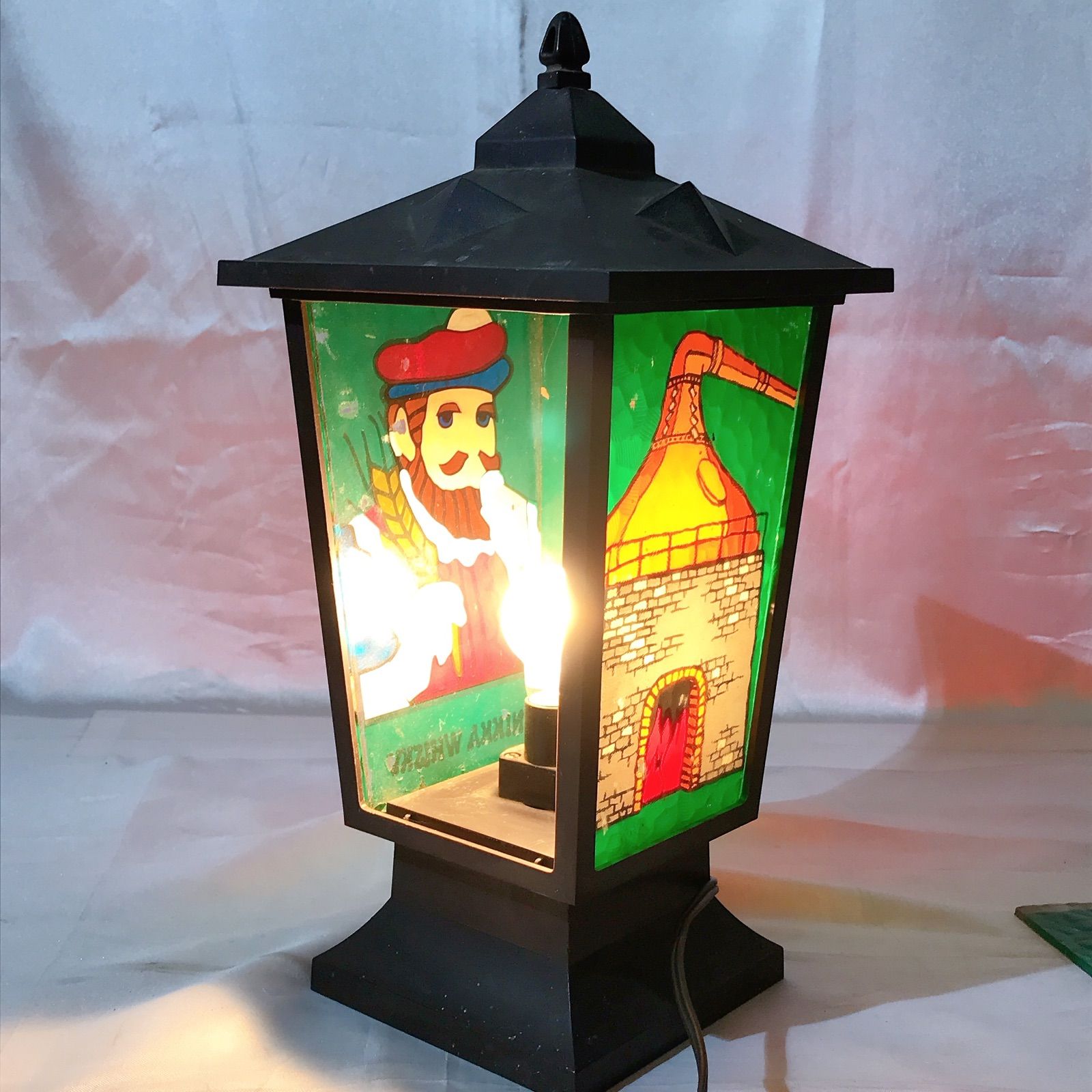 昭和レトロ】ニッカウヰスキー Super NIKKA ステンドランタン 昭和