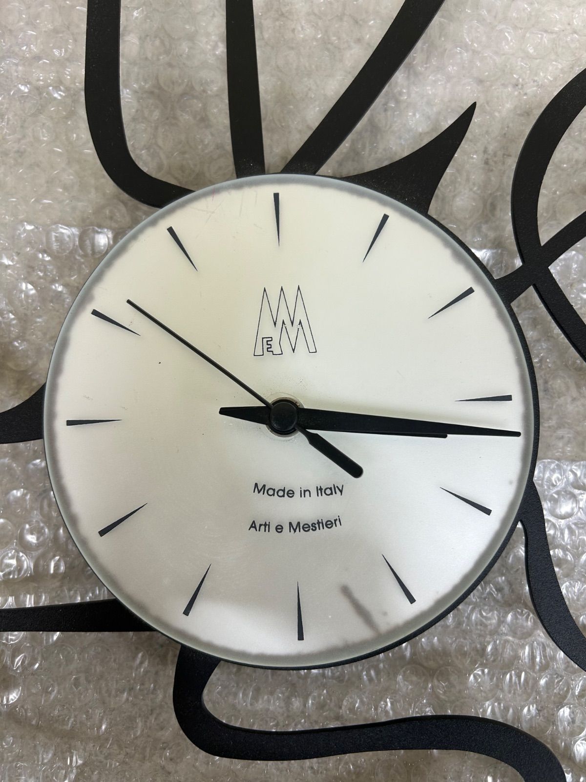ジャンク品】ARTI & MESTIERI ウォールクロック 壁掛け時計 - メルカリ