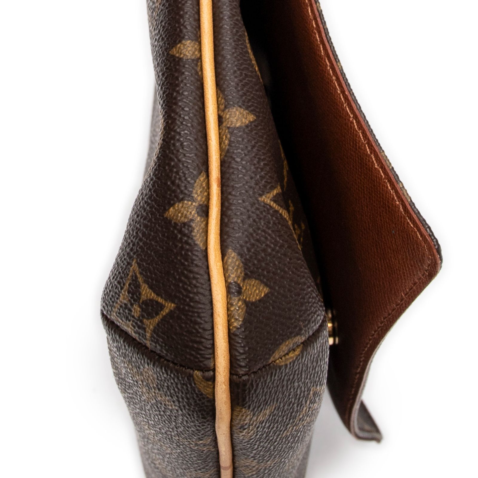 LOUIS VUITTON◇ミュゼットタンゴ_モノグラムキャンバス/M51257/PVC/BRW