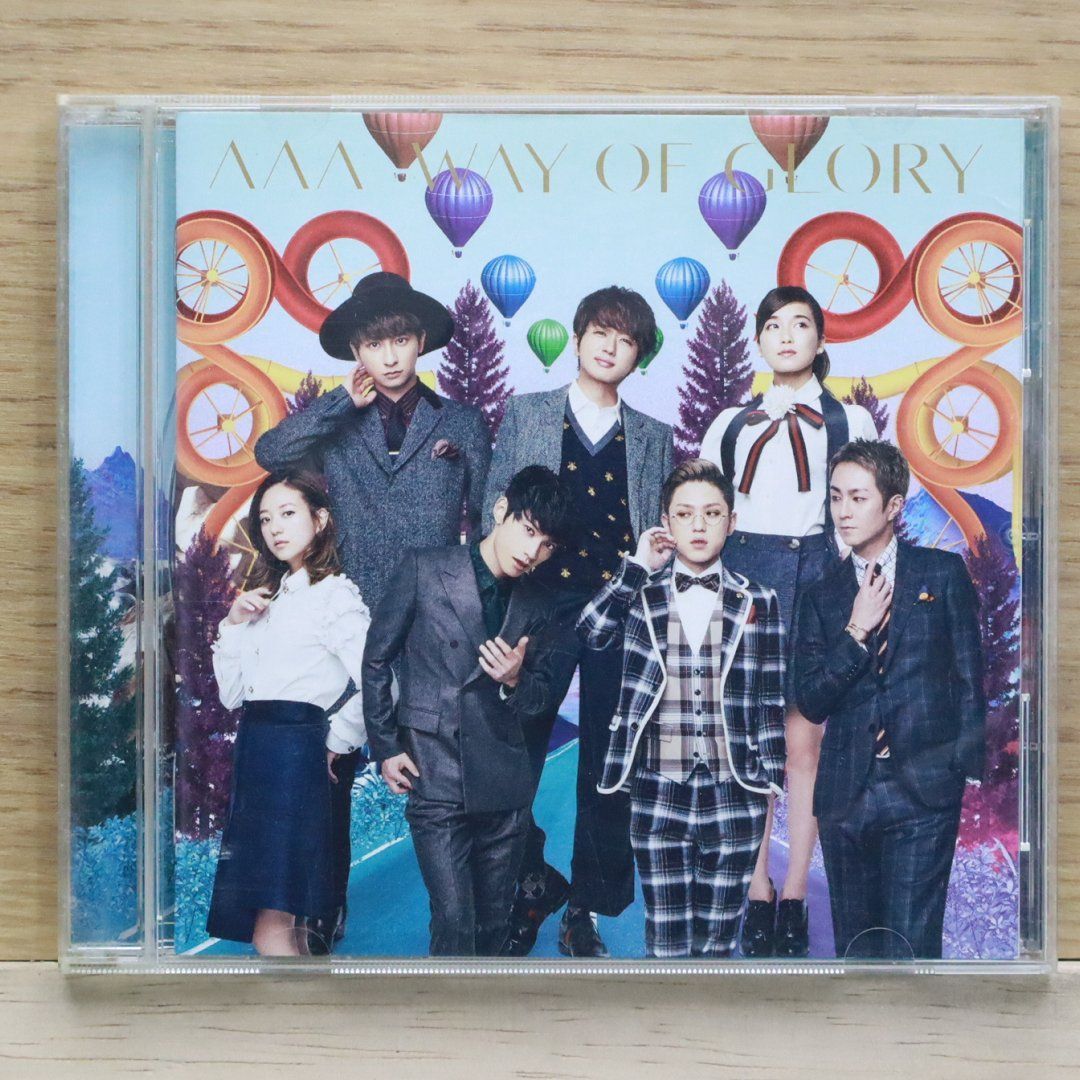 AAA WAY OF GLORY CD & ブランケットセット