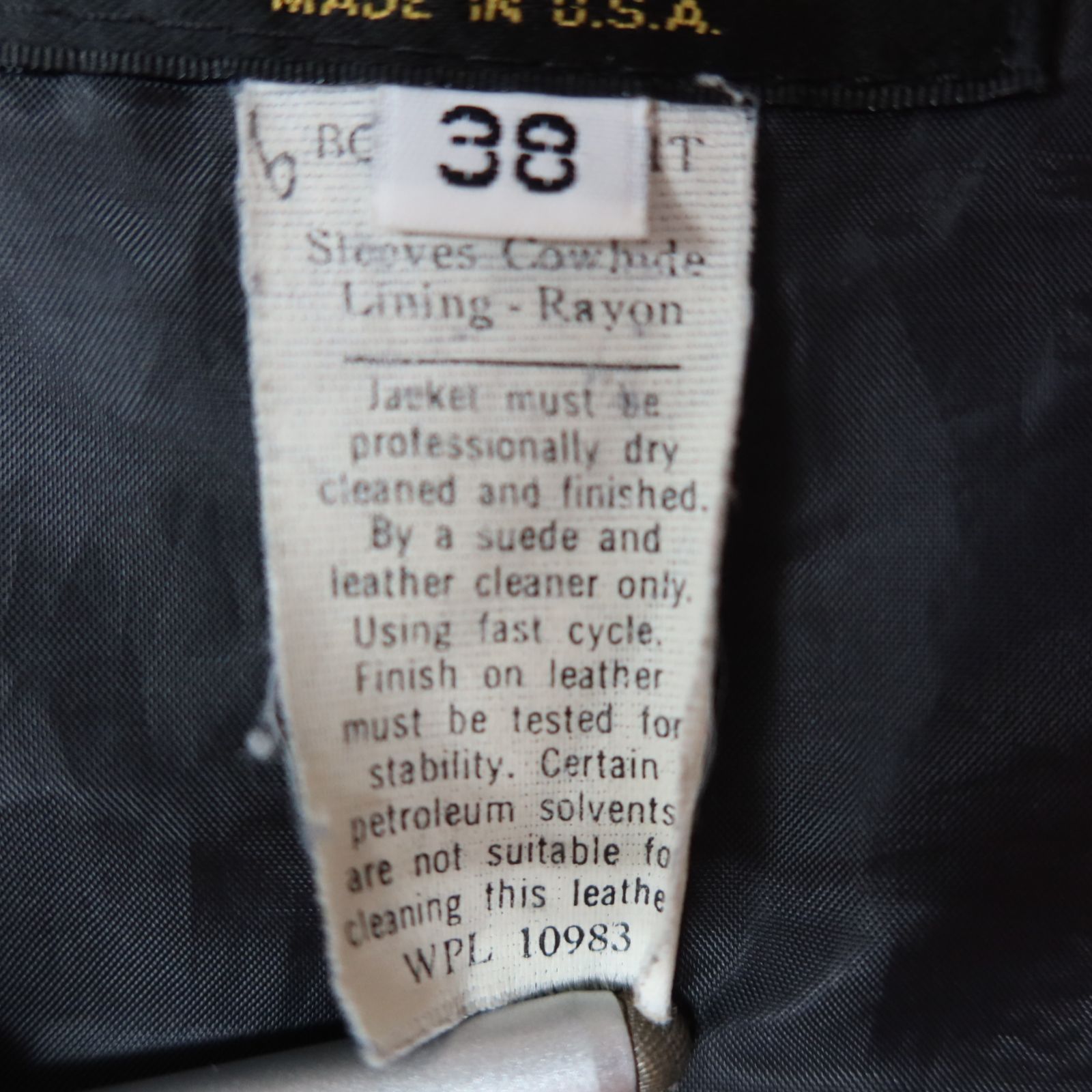 USA製 80s Allion スタジャン　38 牛レザー　アワードジャケット 80s USA製スタジャン XL 袖レザー えんじ色✕白 刺繍 ブルゾン - メルカリ