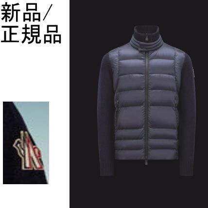 ○新品/正規品○ MONCLER GRENOBLE パデッド ウール カーディガン