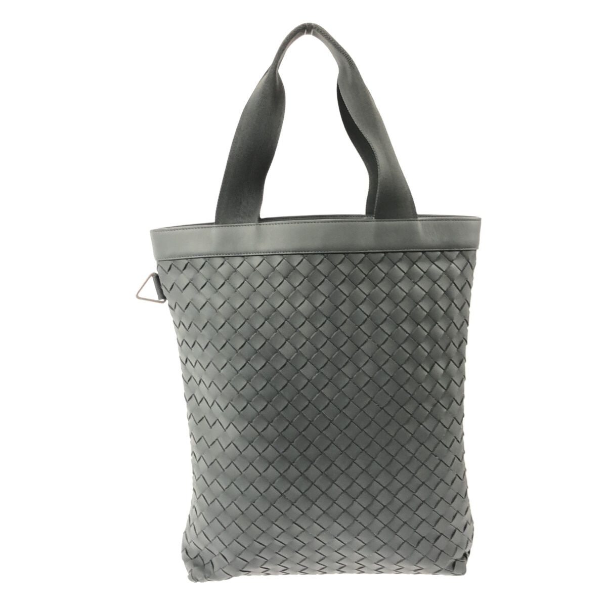 BOTTEGA VENETA(ボッテガヴェネタ) トートバッグ美品 イントレチャート 667278 グレー レザー - メルカリ