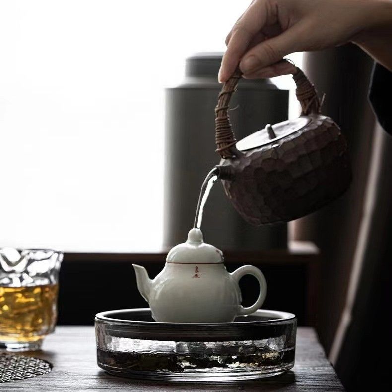☆茶道具・茶台・煎茶器台☆ 煎茶道具 煎茶器 茶托 茶たく 煎茶用 貴人台 高茶台/茶托台 台付