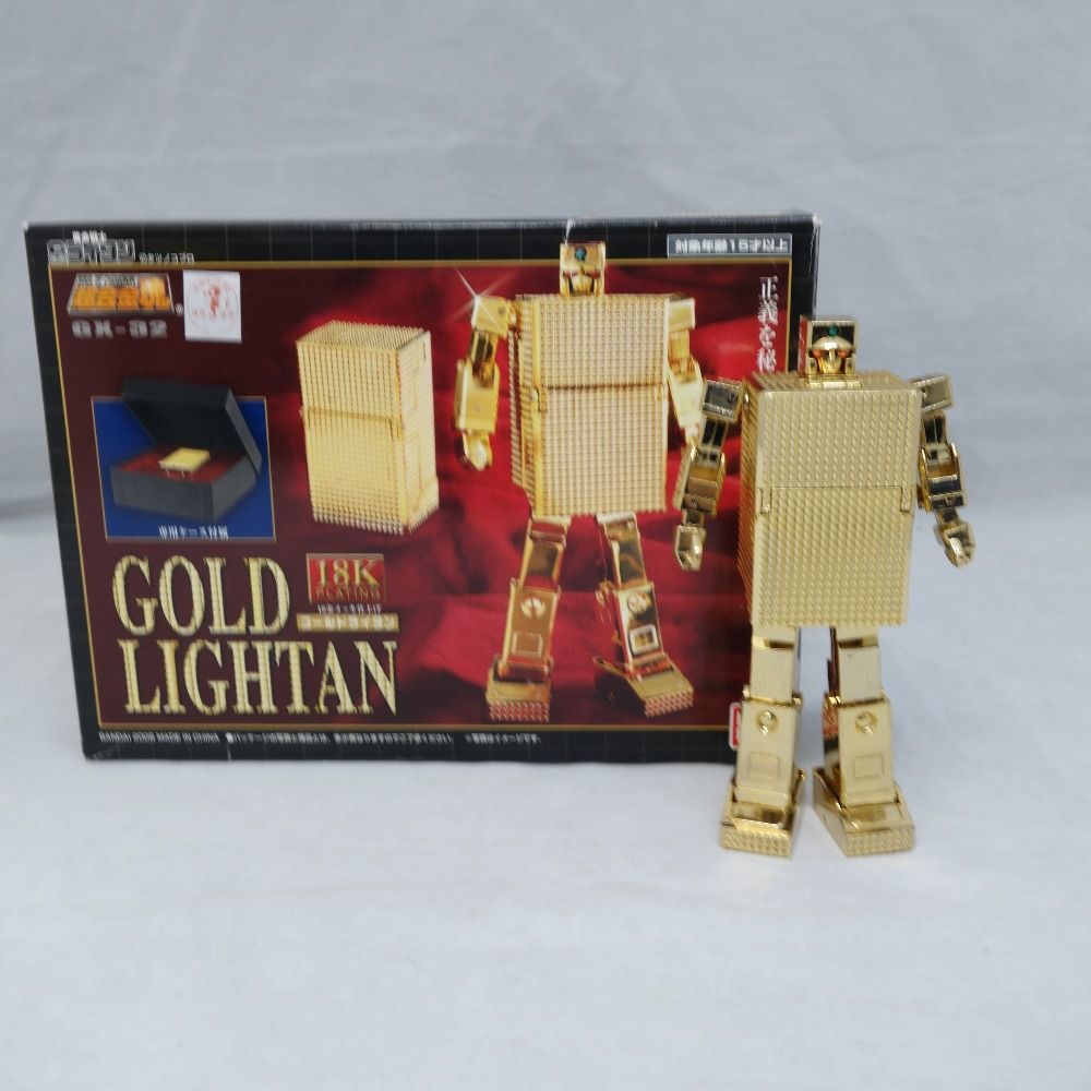 超美品　ゴールドライタン　18k モデル 超合金魂 GX-32SP 黄金戦士ゴールドライタン CHOGOKIN 50th Ver. | 魂