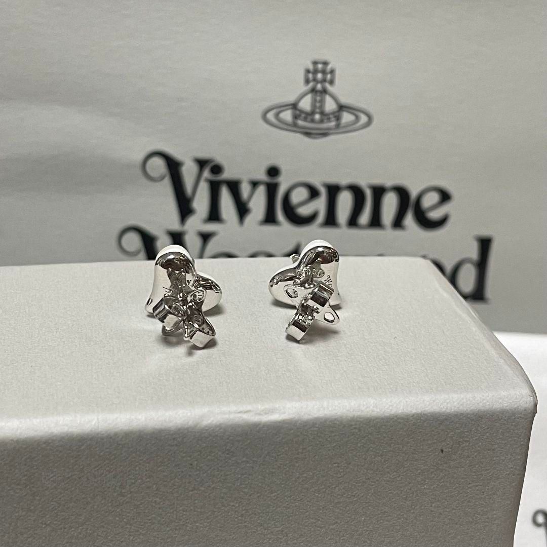 ヴィヴィアンウエストウッド シルバー ハートパールピアス 楽天市場】ヴィヴィアンウエストウッド ピアス Vivienne