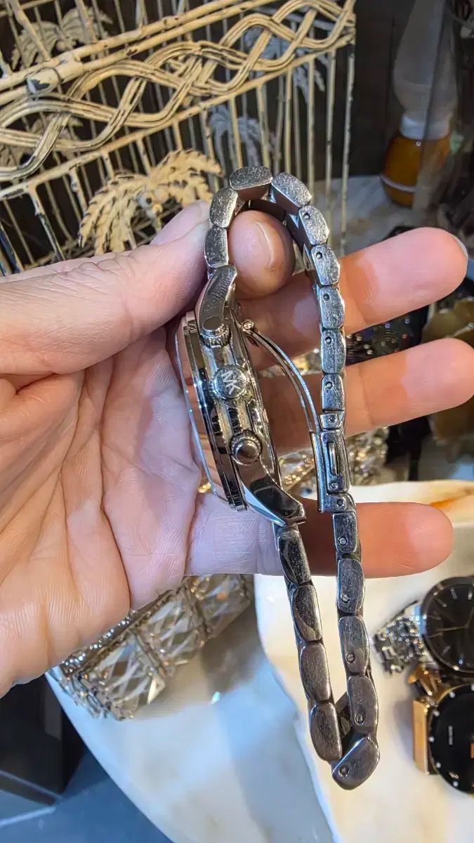 MICHAEL KORS マイケル コース シルバー メタル 男性 腕時計