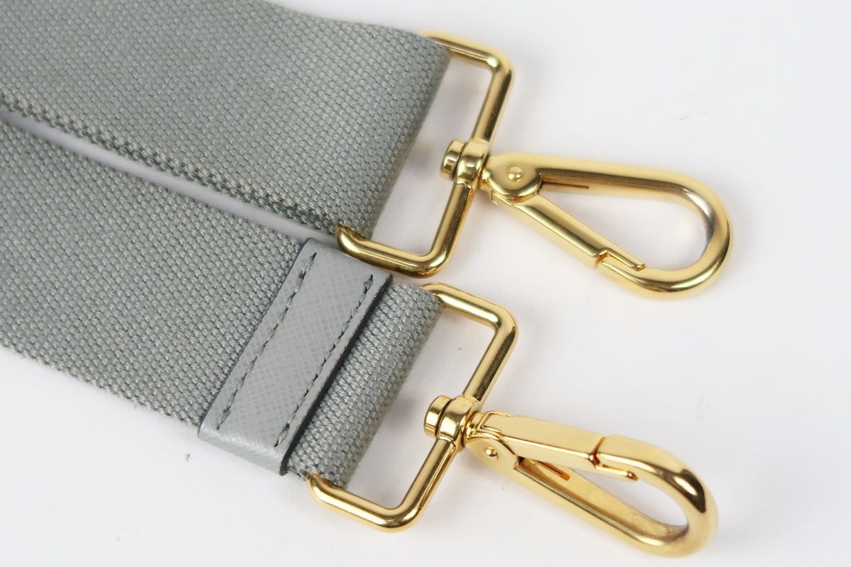 超美品】PRADA プラダ カナパ ショルダーストラップのみ 付属品 グレー