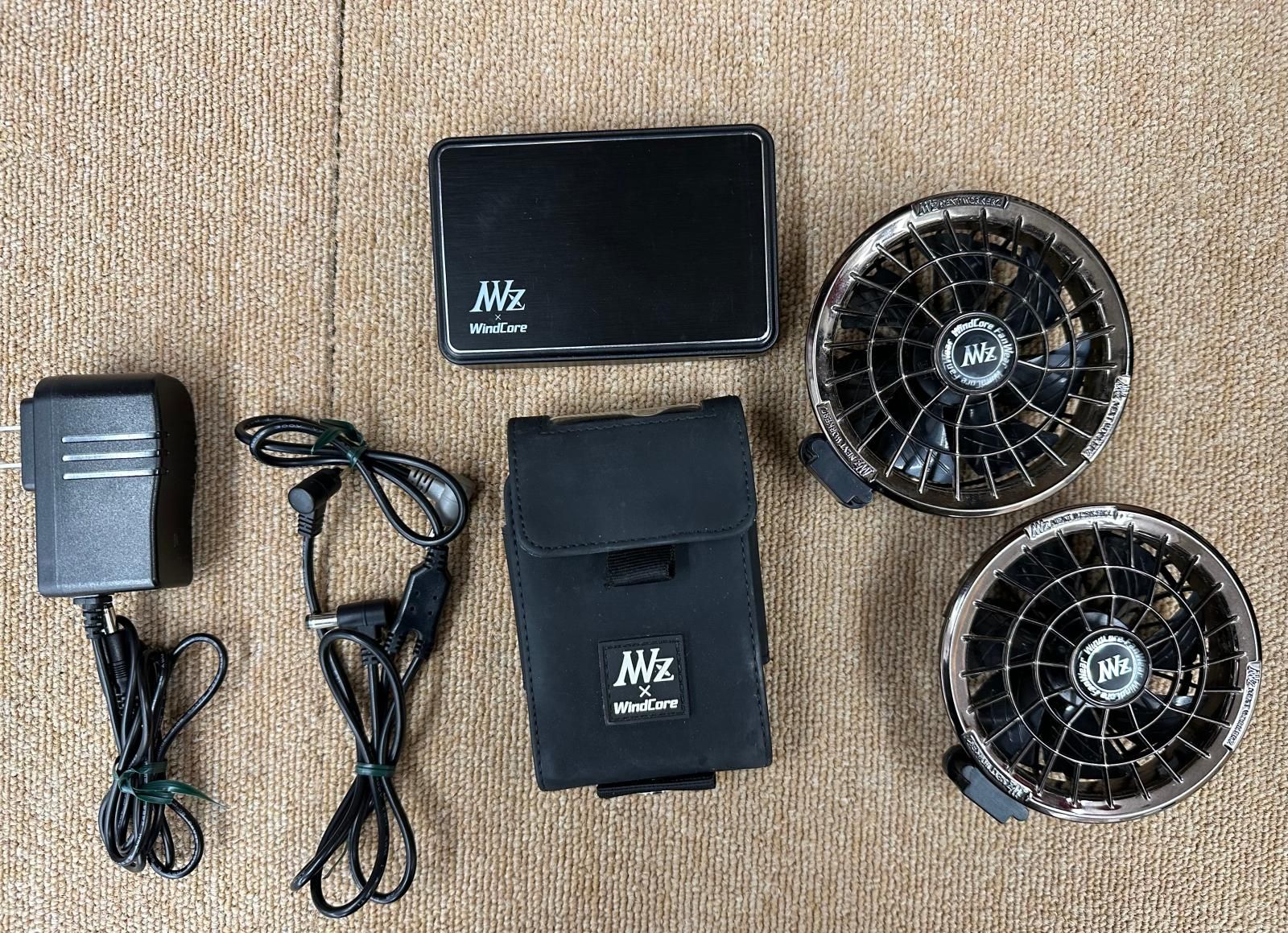 ♪ザックコーポレーション Windcoreバッテリー・充電器セット
