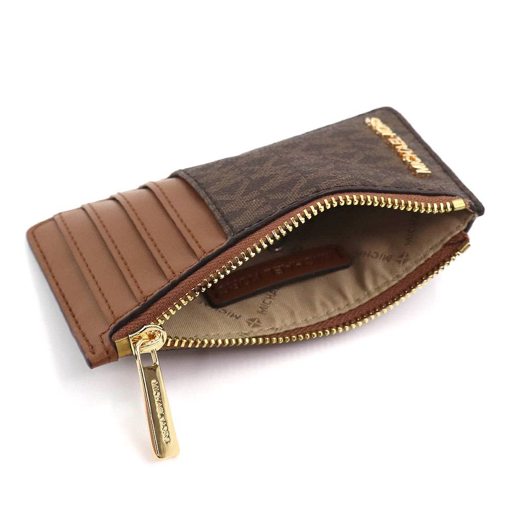 マイケルコース MICHAEL KORS カードケース 35F2GTVD2B BROWN