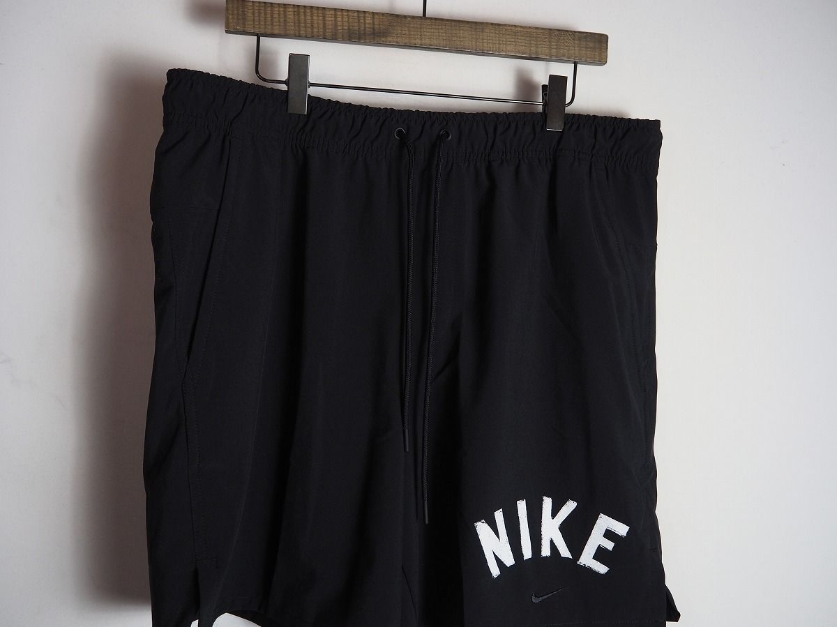 完売品⭐︎ナイキx NOCTA 24SSナイロンショートパンツ黒 XLサイズ 新品 ナイキ × ノクタ NRG ショートパンツ ブラック/ホワイト メンズ