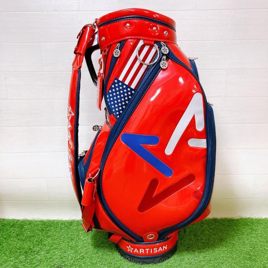限定100本　アーチザン　タイガーウッズ　アメリカ　地クラブ　キャディバッグ 限定100本 アーチザン タイガーウッズ アメリカ 地クラブ