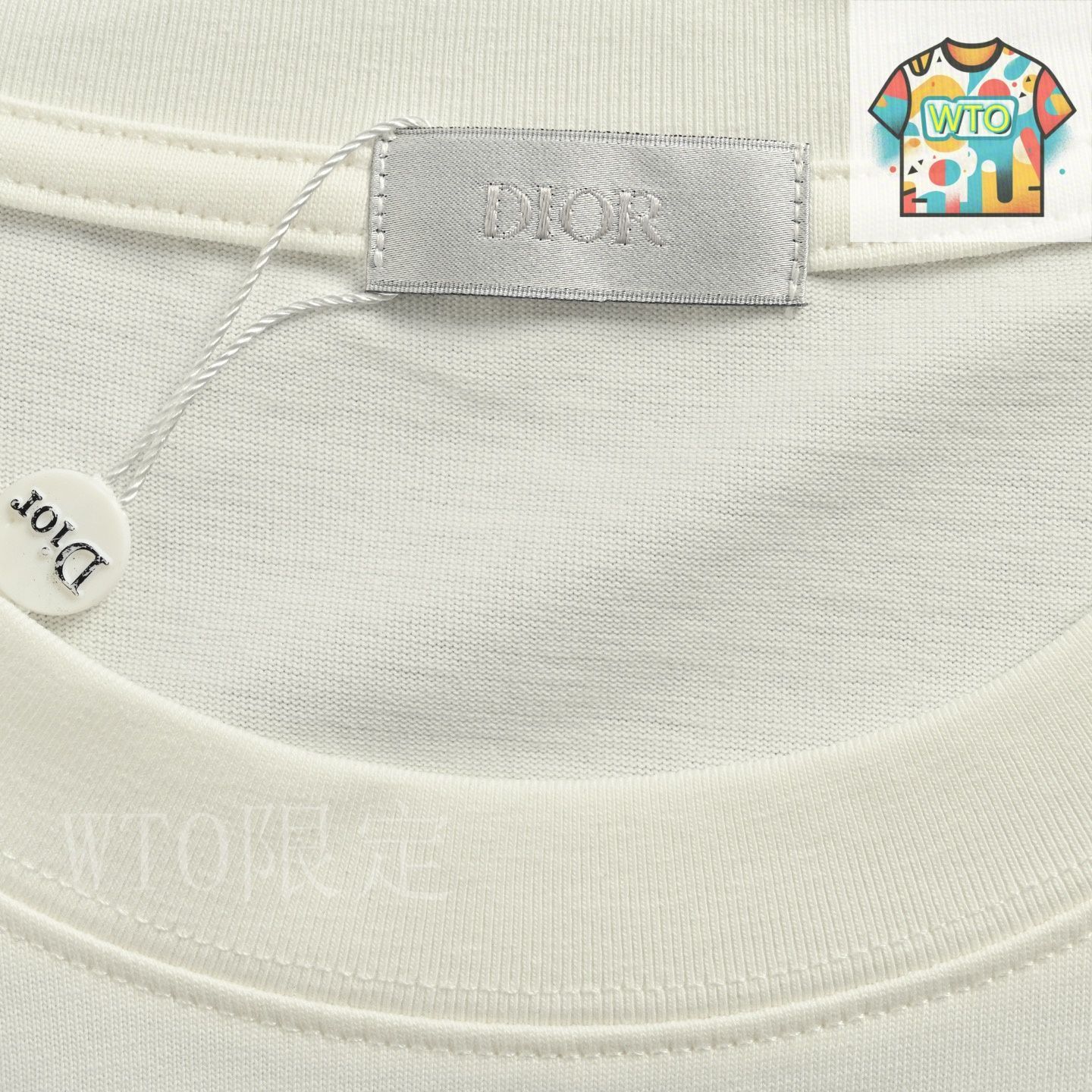 【最終値下げ】Dior シグネチャー バンド ロゴ Tシャツ 11360【美品・芸能人着用モデル】Dior☆バンドロゴ シグネチャー