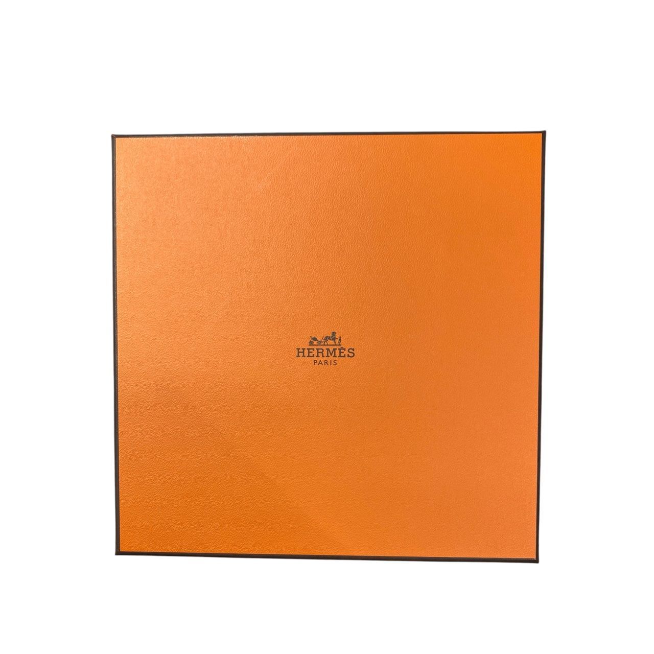 未使用》HERMES エルメス カレ・タオル《ステアーズ》 オランジュ