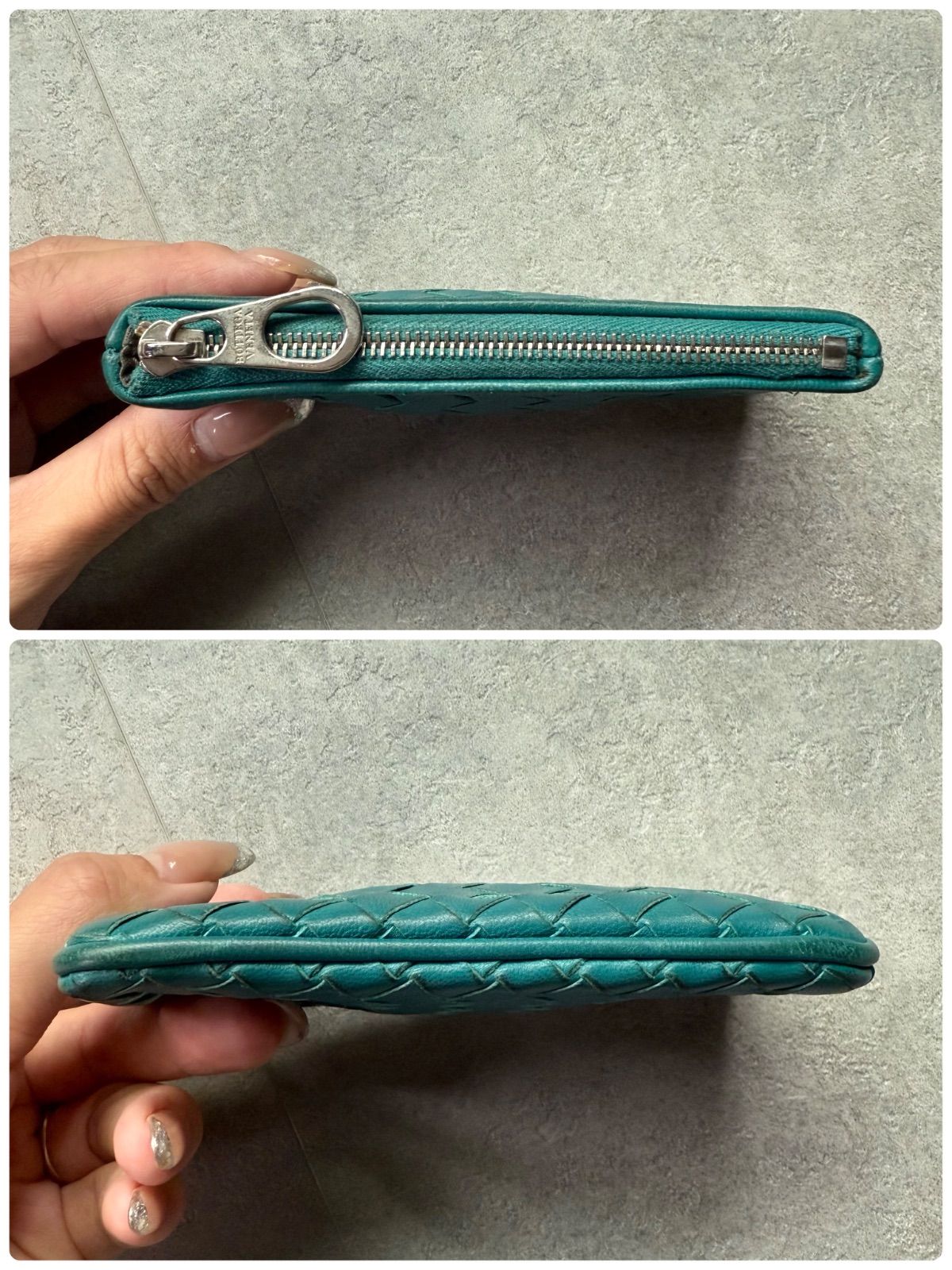 美品 BOTTEGA VENETA ボッテガヴェネタ イントレチャート コイン