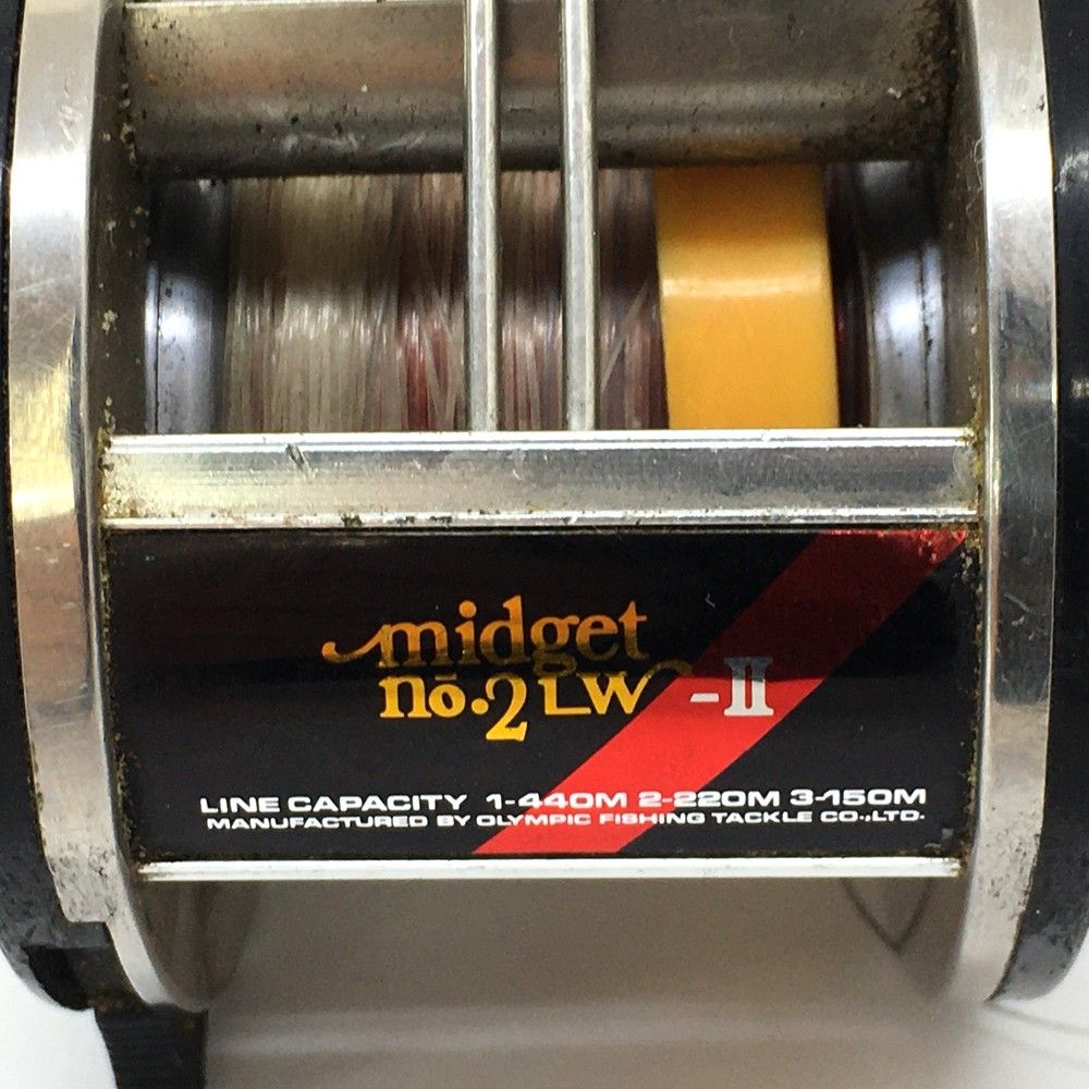 オールドリール 4点 ダイワスポーツ2 オリムピックmidget オールドリール 4点 ダイワスポーツ2 オリムピックmidget