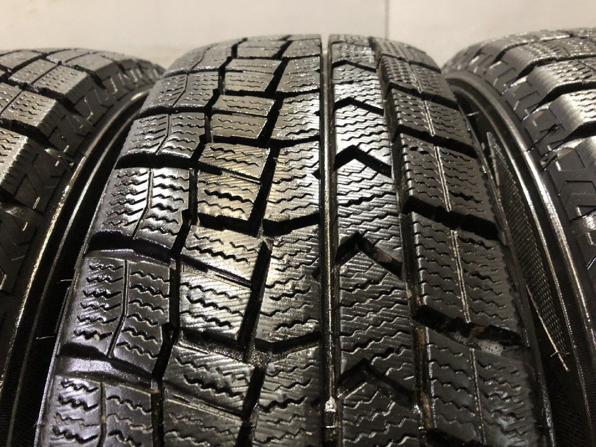 未走行に近い DUNLOP WINTER MAXX WM02 165/65R14 14インチ スタッドレス 4本 ソリオ タンク ルーミー ソリオ等　(KTN052)