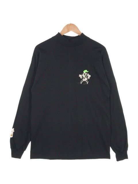 90's パウエル レイバービー モックネックTシャツ M - raggoldstation