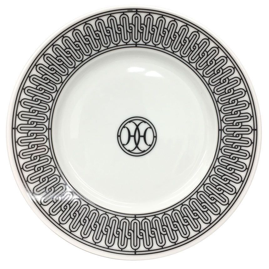 HERMES エルメス H Deco アッシュデコ H Deco デザートプレート22.5cm