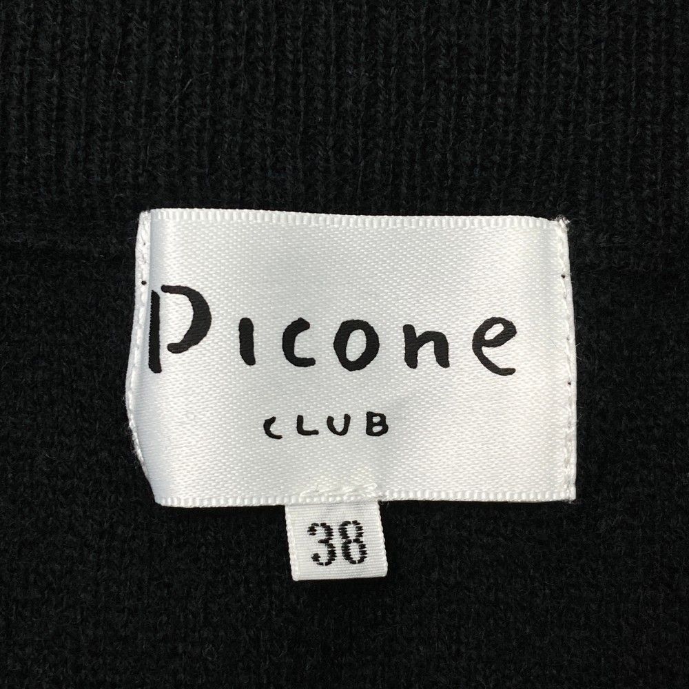 サイズ：38 PICONE CLUB ピッコーネクラブ バック立体ロゴ